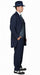 Mens 1920s Navy Blue Zoot Suit – Vintage Gangster 3-Piece Long Jacket Suit Classic Fit Pleated Pants