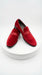 Mens Red Velvet Loafers – Luxury Formal Slip On Dress Shoes Wedding Party Prom Evening Shoes