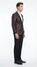 Men’s Black and Burgundy Sequin Blazer – Black Sparkle Sequin Party Blazer with Burgundy Pattern for Prom, Wedding Slim Fitted