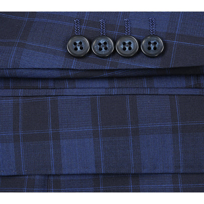566-1 Men's New Slim Fit Wool Suits - Image 3