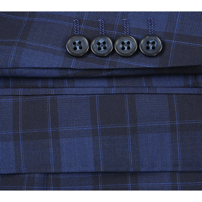 566-1 Men's New Slim Fit Wool Suits - Image 3