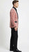 Men’s Dusty Rose Pink Velvet Blazer with Black Satin Lapel | Formal Sport Coat in Mauve Color + Bowtie