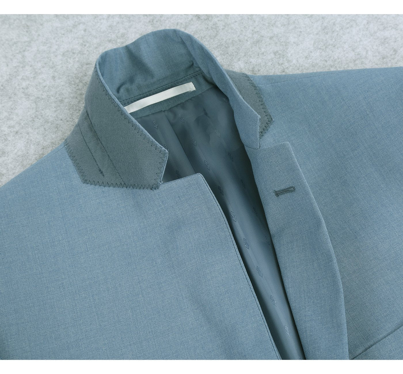 201-11 Men's 2-Piece Slim Fit Single Breasted Notch Lapel Suit - Image 3