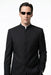 Men’s Black Coat Matrix Keanu Reeves Inspired Long Coat – Classic Mandarin Collar Formal Overcoat, Stylish Winter Trench Coat, Neo Style Jacket