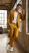 Men’s Gold Mustard Color Suit – Wedding & Prom Formal Suit Outfit, Modern Blazer and Pants