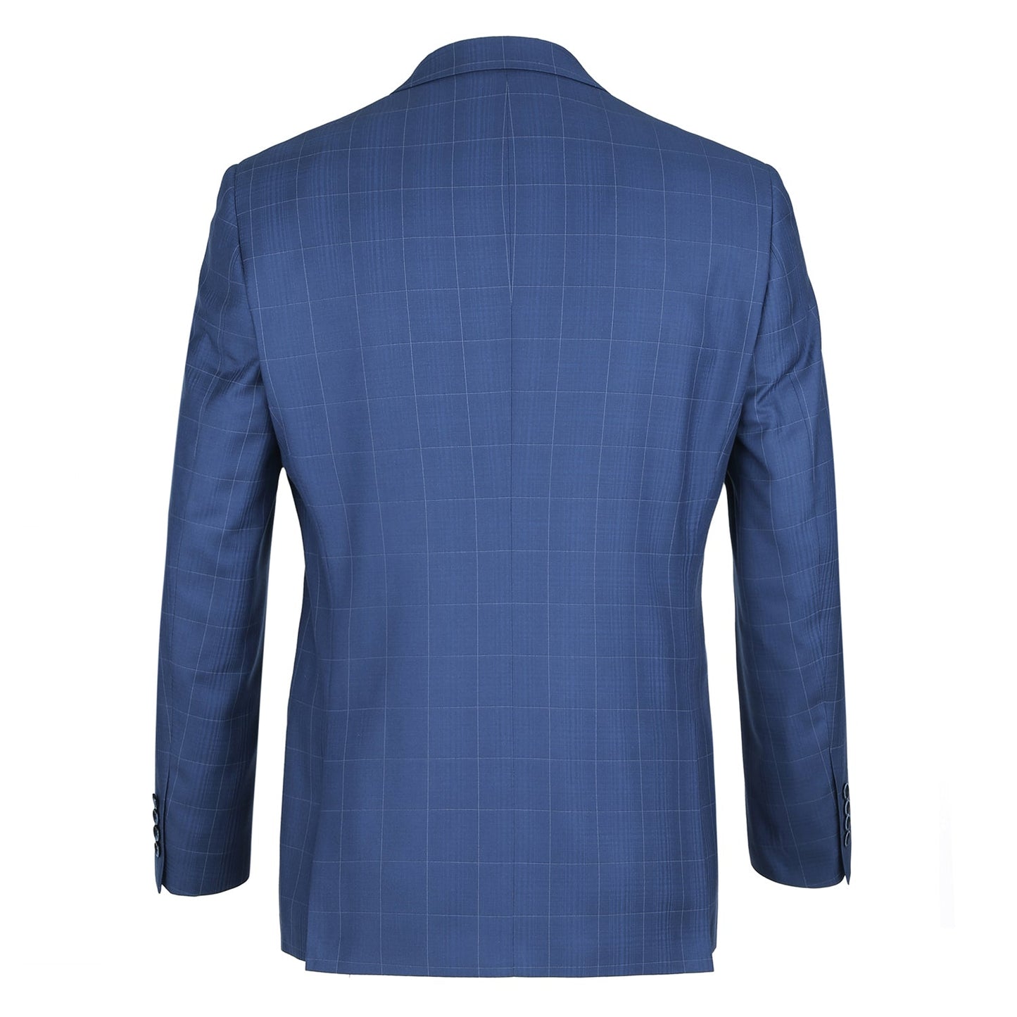 Renoi Designer Suit 291-20 Men's Slim Fit 2-Piece Single Breasted Check Dress Suit