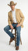 Men’s Tan Camel British Khaki Western Blazer – Two Button Classic Casual Sport Coat - Ranch Country Coat