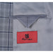 293-20 Men's Slim Fit Stretch Checked Suits