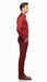Men’s Red Satin Dress Shirt – Luxury Long Sleeve Formal Shirt for Parties, Weddings, and Business Wear