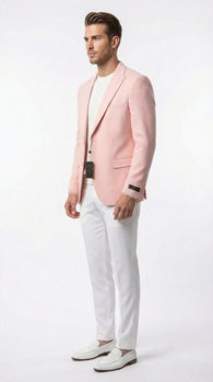 blazer wedding party dress for men Men's Slim Fit Wedding Suits
