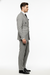 Men’s Grey and Black Pinstripe Double-Breasted Suit – 1920s Gangster Vintage Looking suit By Rossiman