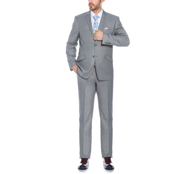 2110-2 Men's Slim Fit Solid Stretch 2-Piece Suit - Image 2