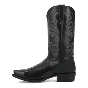 Dan Post Men's Milwaukee Leather Snip Toe Boots - Black