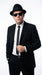Mens Black Blazer – Vincent Vega Inspired Pulp Fiction Style Classic Formal Blazer for Men Retro Vintage Jacket