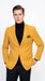 Men’s Mustard Gold Blazer, Fashion Sport Coat Wedding Party Church Dress Jacket