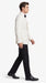 Men’s Vintage Hollywood Ivory Tuxedo – Black Shawl Lapel Wedding, Prom and Formal Dinner Jacket with Black Pants