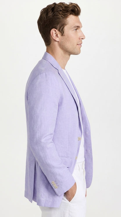 Men’s Lavender Sport Coat – Two-Button Wedding, Business and Smart Casual Blazer