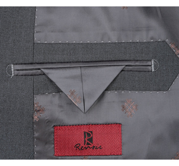 201-4 Men's 2-Piece Single Breasted Notch Lapel Suit - Image 3