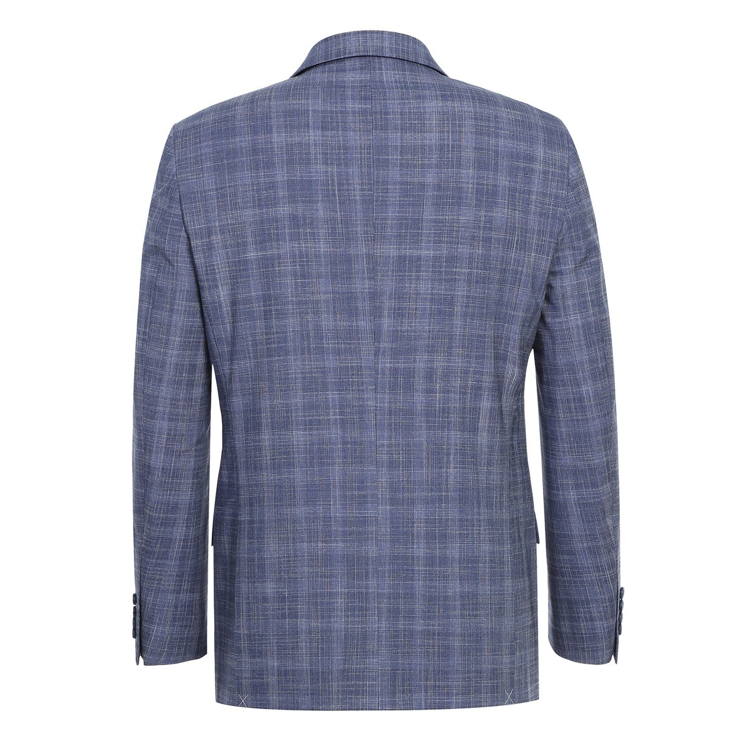 Renoi Designer Suit 293-24 Men's Slim Fit Checked Suits