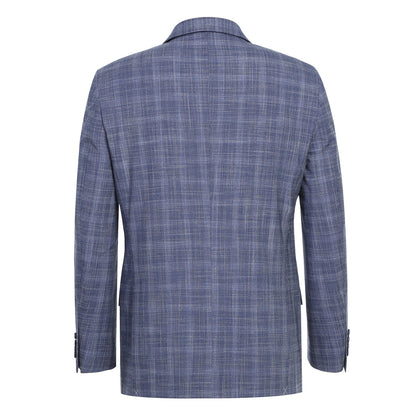Renoi Designer Suit 293-24 Men's Slim Fit Checked Suits