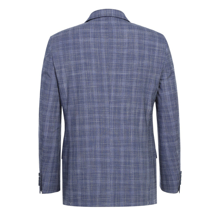 Renoi Designer Suit 293-24 Men's Slim Fit Checked Suits