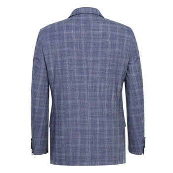 Renoi Designer Suit 293-24 Men's Slim Fit Checked Suits