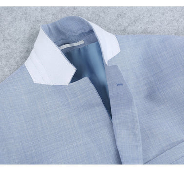 Renoi Designer Suit 203-9 Men's 2-Piece Slim Fit Single Breasted Notch Lapel Suit