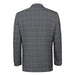 293-25 Men's Classic Fit Checked Suits