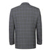 293-25 Men's Classic Fit Checked Suits