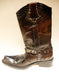 Mauri Chocolate Alligator & Calf Knee Boots 44238