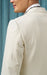 Mens Ivory Dinner Jacket  - Cream Wedding Tuxedo Jacket in Off White Blazer Shawl Collar Double breasted