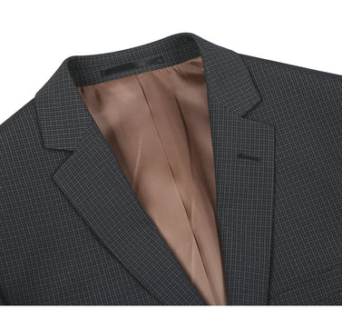 Renoi Designer Suit 293-9 Men's Two Piece Slim Fit Stretch Dress Suit