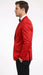 Men’s Red Paisley Velvet Blazer - Christmas new year Sport Coat Jacket - Prom 2026 Collection