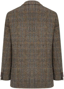 Walker and Hawkes Harris Tweed Blakemore Blazer for Men - Hand-Woven Wool Tweed Jacket with Polyester Lining, Regular Fit