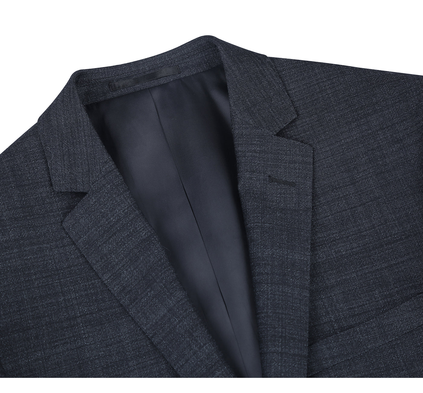 558-2 Men's Two Piece Slim Fit Wool Blend Suit - Image 3