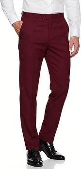 Mens Expandable Waist Business Casual Dress Pants