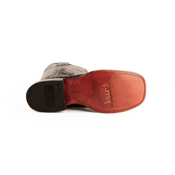 Men's Genuine Exotic Animal Skin Ferrini Hornback Crocodile Card Holder by Ferrini USA - Image 6