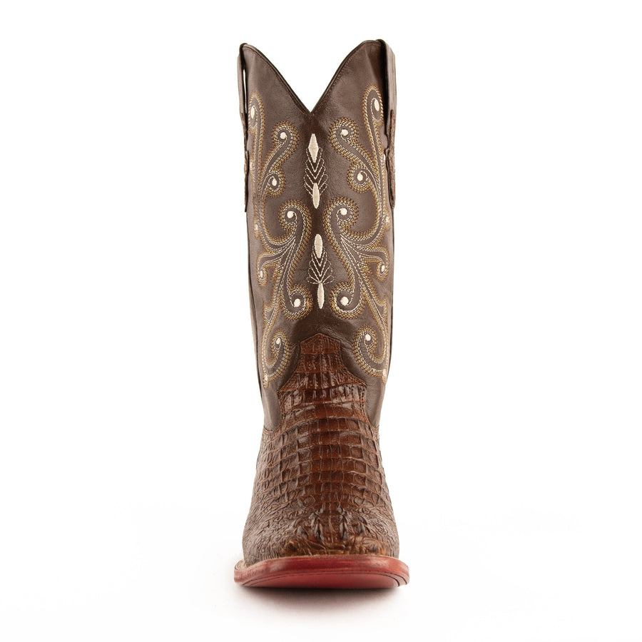 Men's Genuine Exotic Animal Skin Ferrini Hornback Crocodile Card Holder by Ferrini USA main image 1
