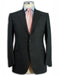 46r Suit Size - "Dark Charcoal Gray" Mens Suit 46r