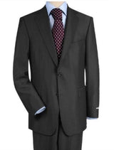 48 Short Suit - Mens Charcoal Gray Suits 48s