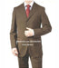 48 Short Suit - Mens Dark Brown Suits 48s