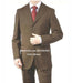 48 Short Suit - Mens Dark Brown Suits 48s