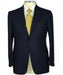 48 Short Suit - Mens Solid Black Suits 48s