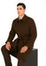 48 inch Men's Dress Coat belted Long Men's Dress Topcoat -  Winter coat ~ Men's Overcoat Four Button Coat With An 18 Inch