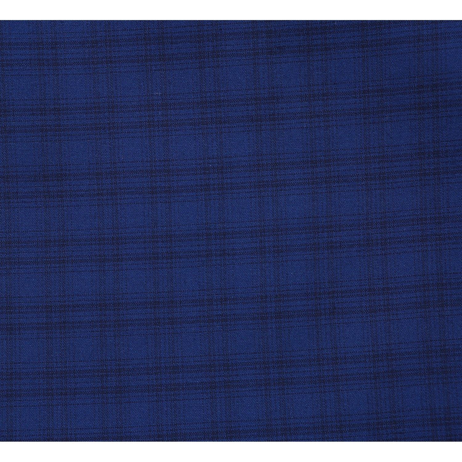 564-2 Men's Classic Fit Wool Blend Checked Suit - Image 5