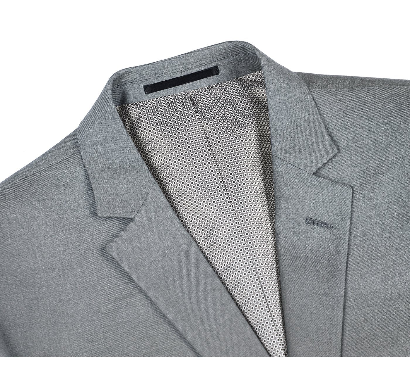 2110-2 Men's Slim Fit Solid Stretch 2-Piece Suit - Image 5