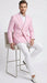 Men’s Light Pink Double Breasted Blazer – Sport Jacket Coat
