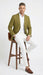 Men’s Olive Green Blazer Sport Coat – Linen Fabric Summer in pistachio sage green