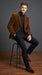 Brown Tuxedo Velvet Blazer for Men | Classic Formal Party and Evening Wear Dinner Jacket