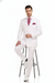 Men’s White Double-Breasted 3-Piece Suit Set – Premium Tailored Fit Formal Wedding and Evening Suit